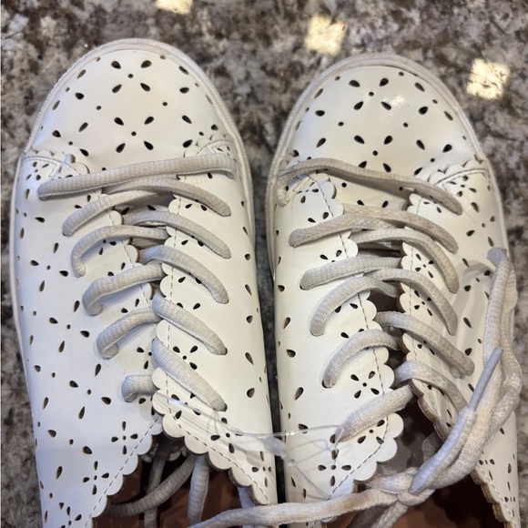 Torrid White Perforated Sneakers - Picture 6 of 6